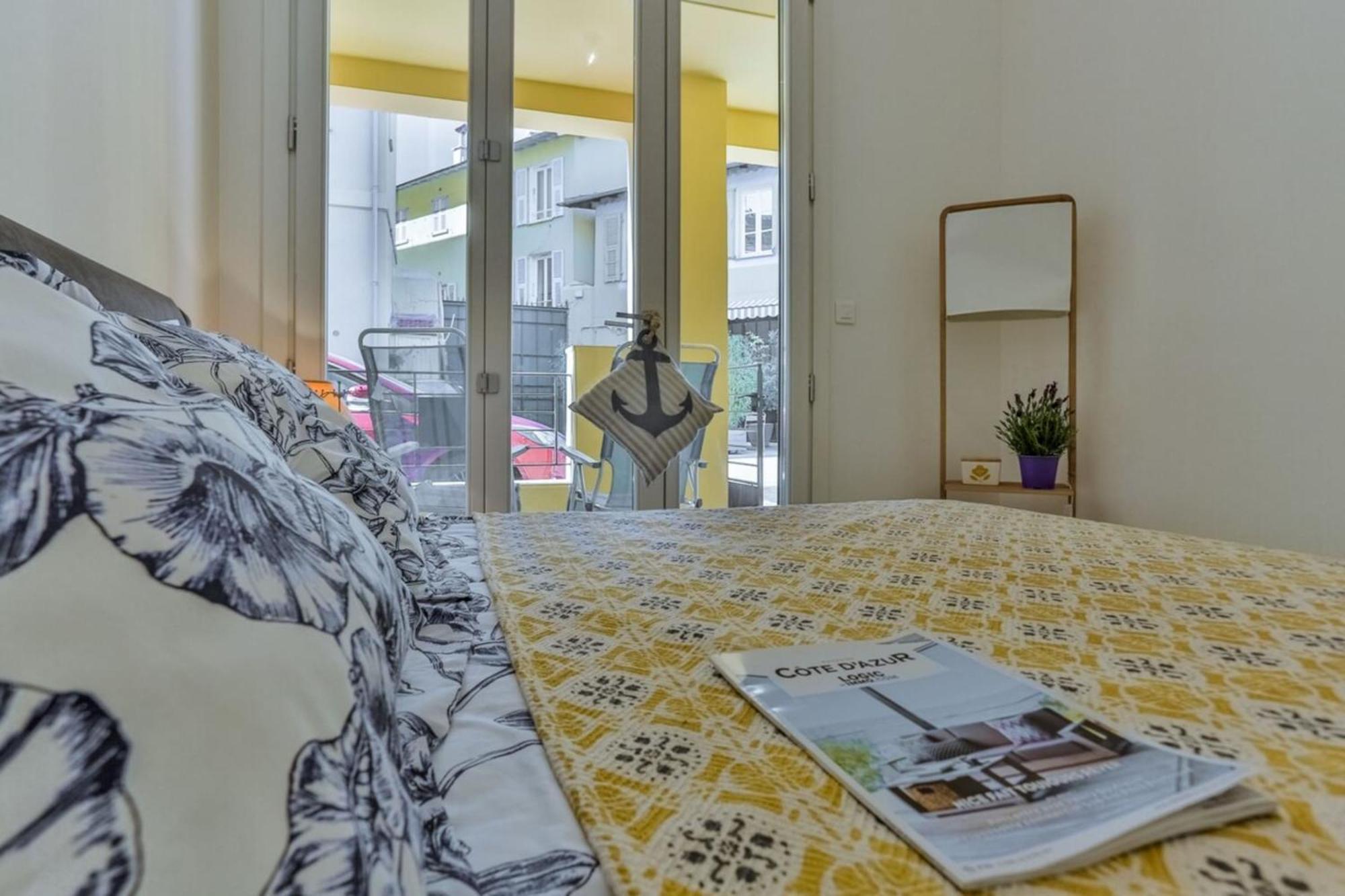 Апартаменты France 82 Tp -1 Min From The Sea - Terrace - Parking Ницца Экстерьер фото