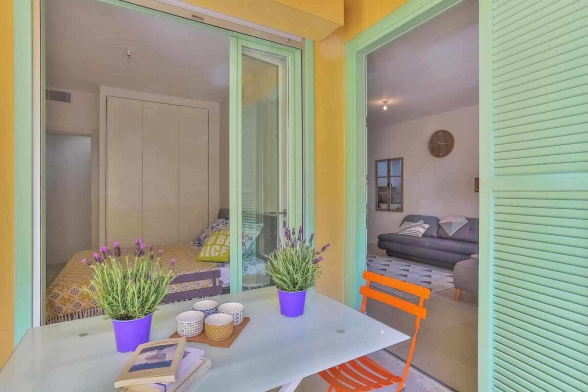 Апартаменты France 82 Tp -1 Min From The Sea - Terrace - Parking Ницца Экстерьер фото